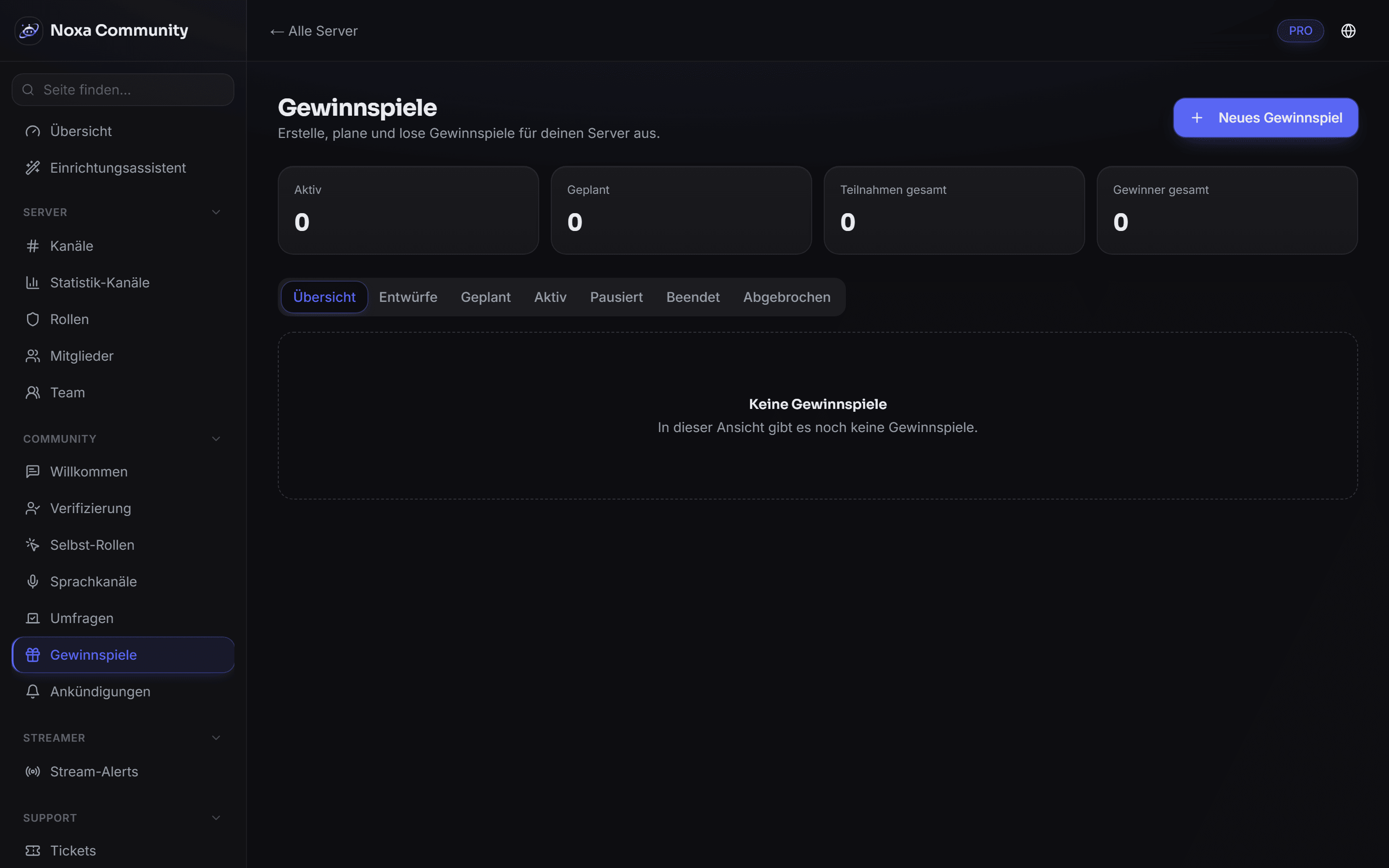 Gewinnspiele, die sich selbst abwickeln